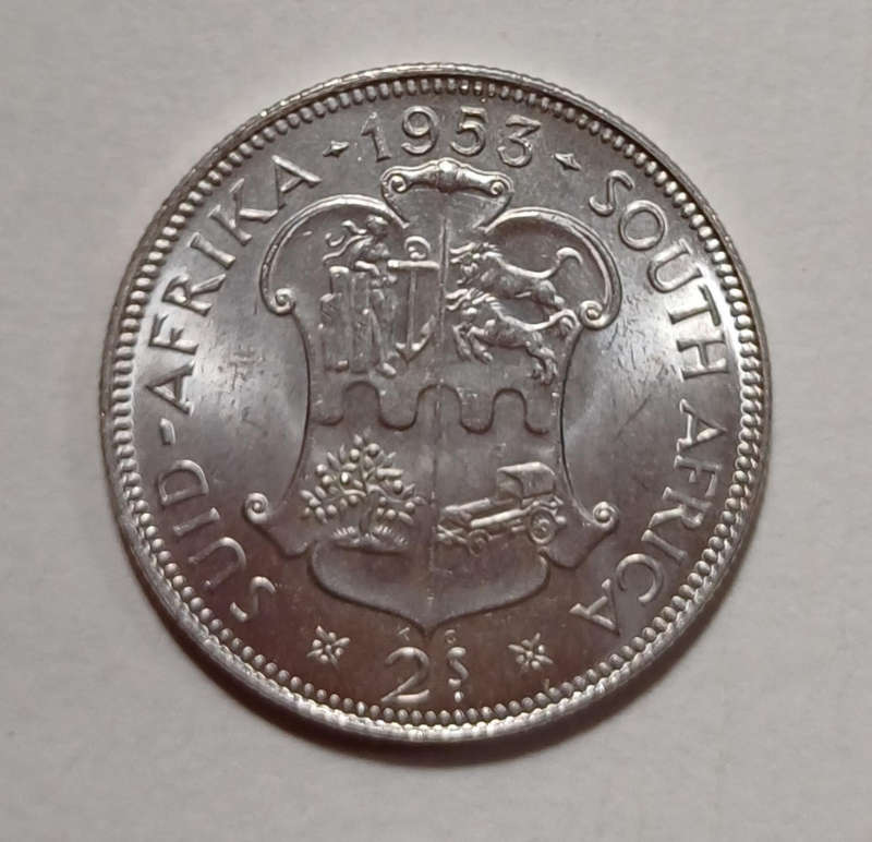 1953 Two (2) Shillings (Good condition)