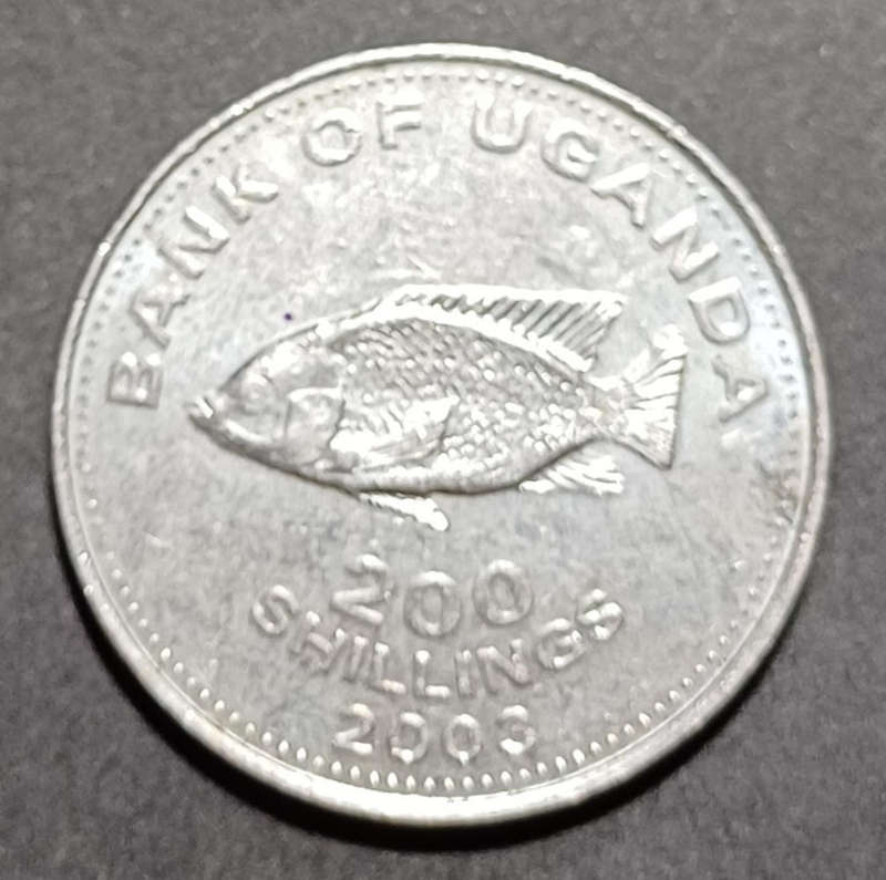 2003 Uganda 200 Shillings