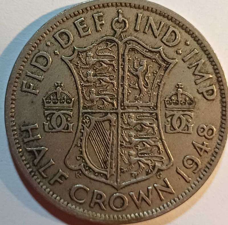 1948 ½ Crown GB