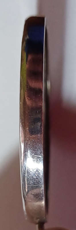 1952 Union 5 Shillings in Silver Pendant