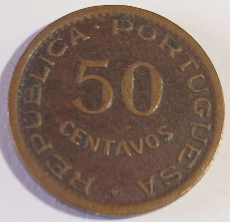 1957 Mocambique 50 Centavos