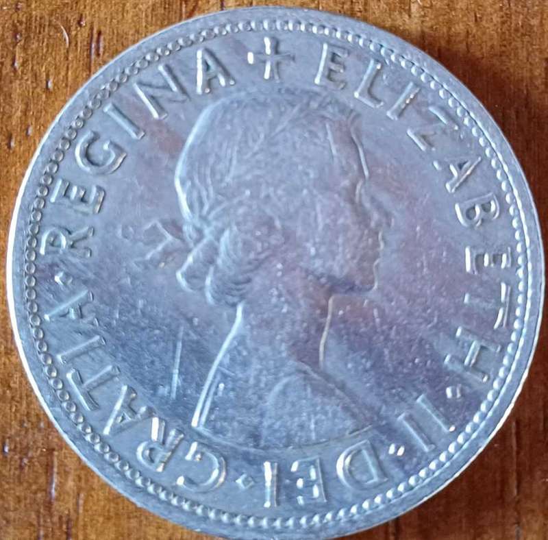1969 GB ½ Crown