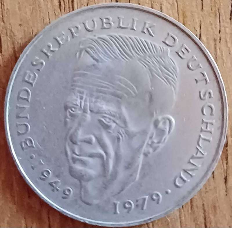 1992 Germany 2 Deutshe Mark (German Eagle)