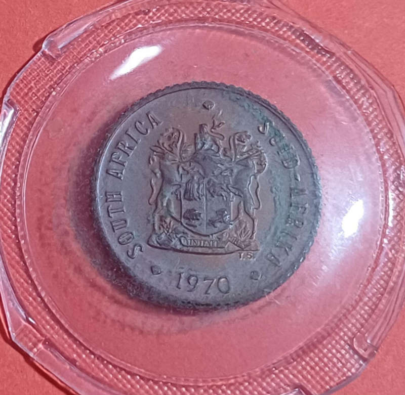 1970 SA ½ Cent (sealed)