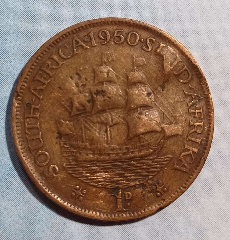 1950 Union Penny