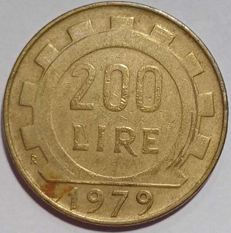 1979 Italy 200 Lire