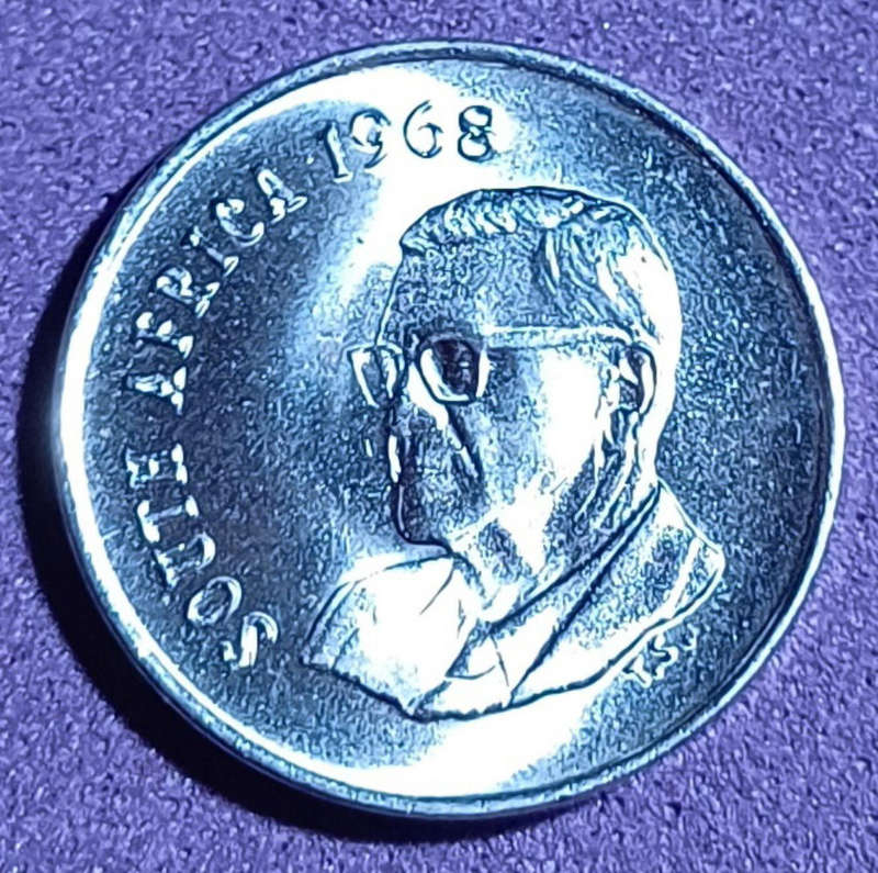1968 SA 5 Cent