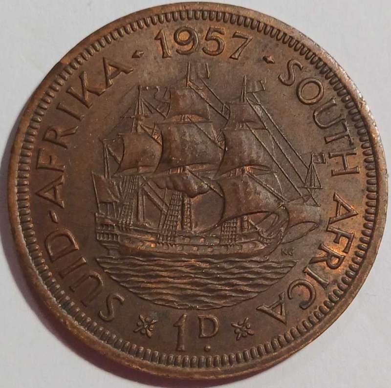 1957 SA 1 Penny