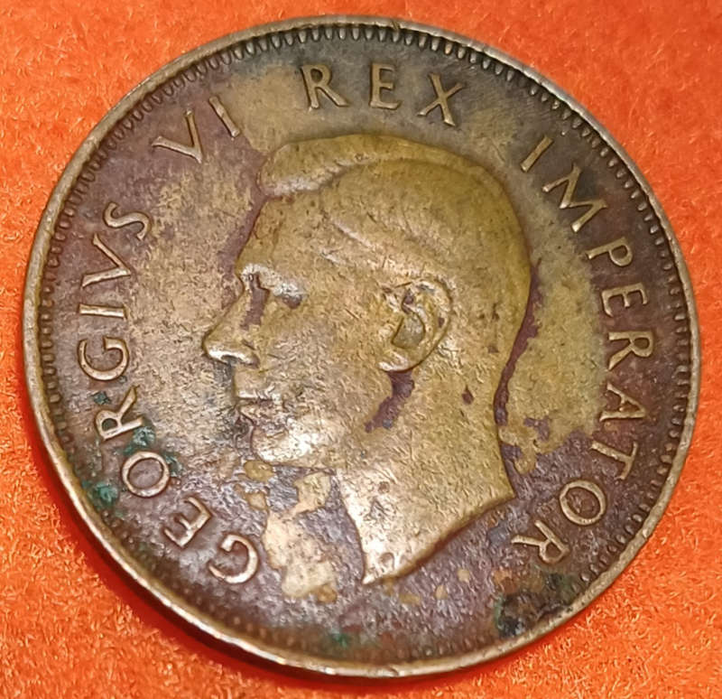 1946 Union Half Penny