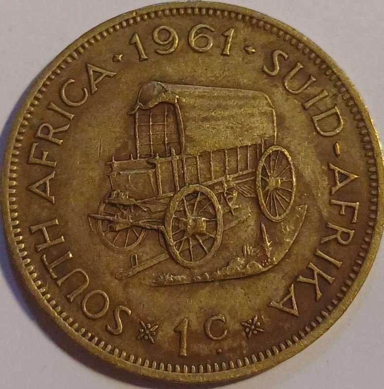 1961 SA 1 cent