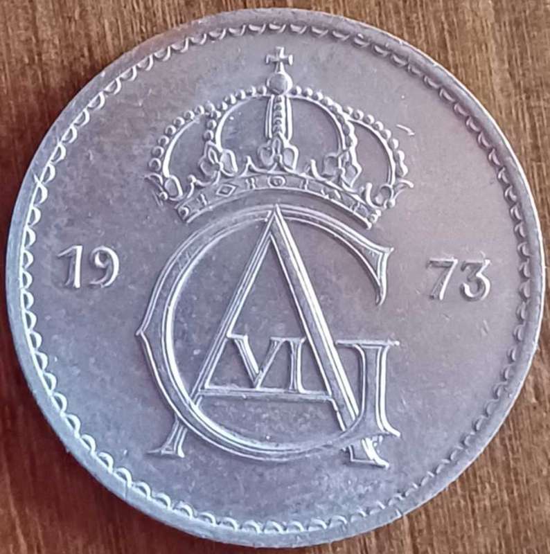 1973 Sweden 50 Øre