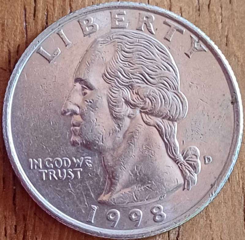 1998 USA Quarter Dollar