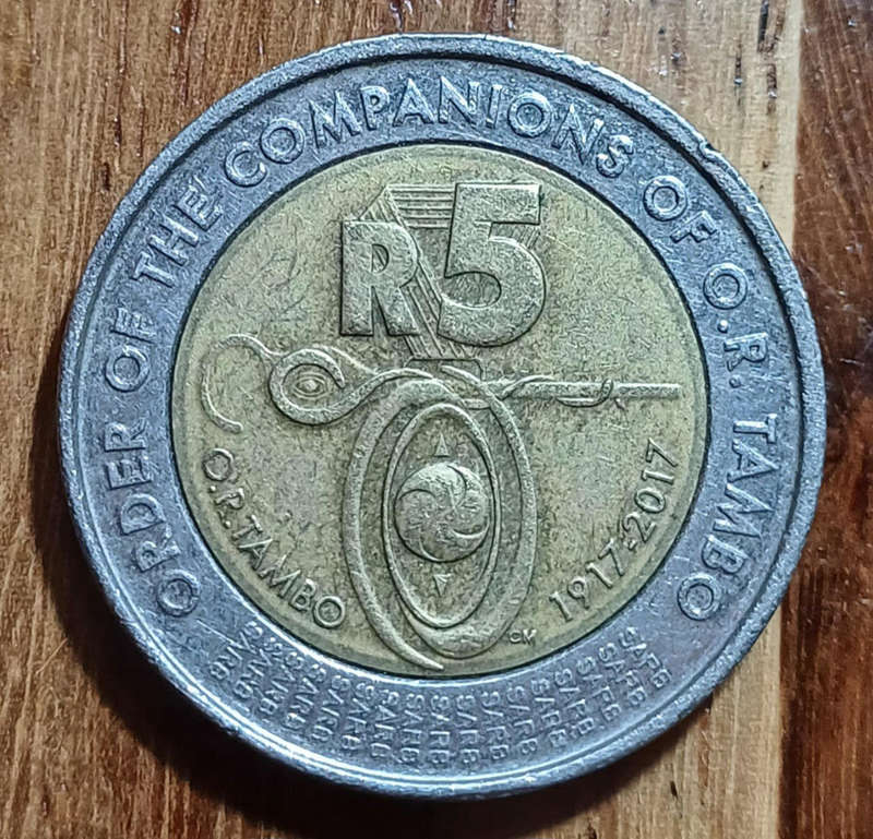 SA R5 Coins (X8)