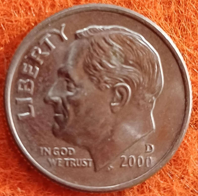 2000 USA 1 (One) Dime