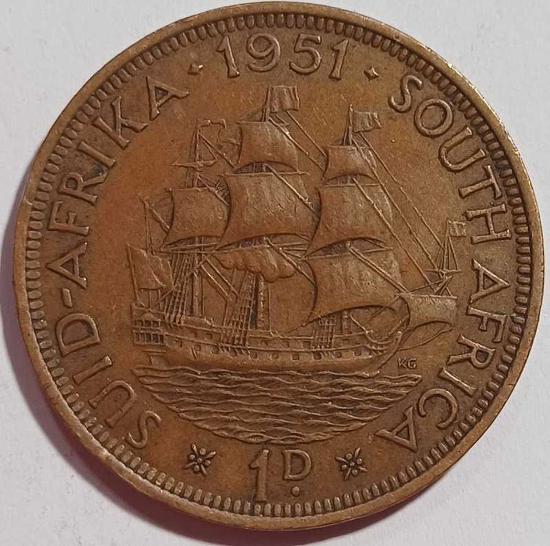 1951 SA 1 Penny