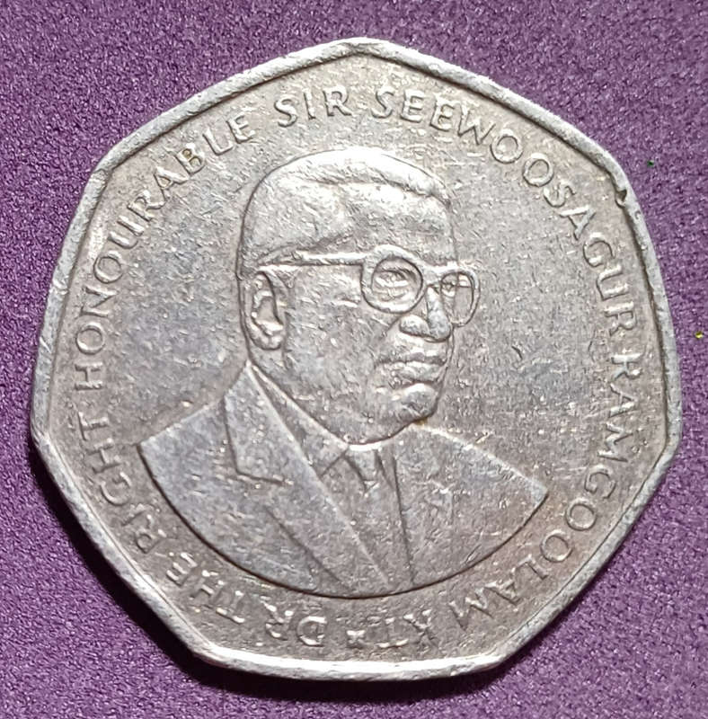 1997 Mauritius 10 Rupees