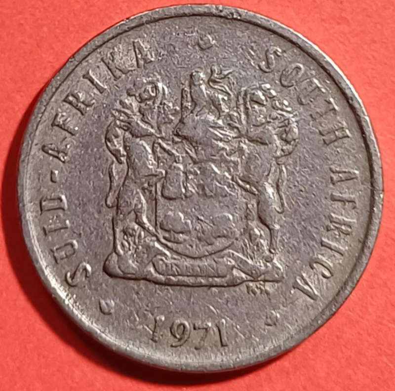 1971 SA 5 (Five) Cent