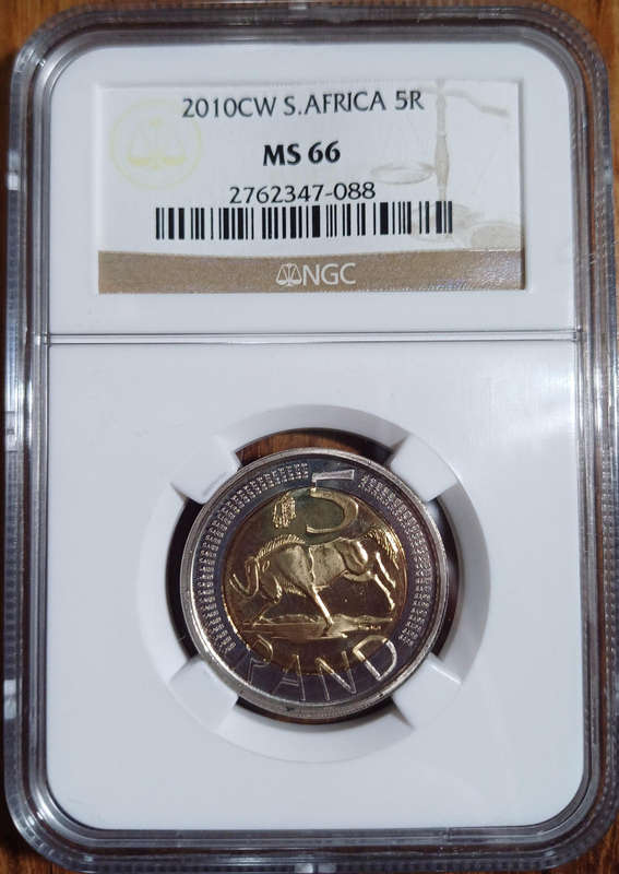 2010 Oom Paul Mintmark R5 MS 66