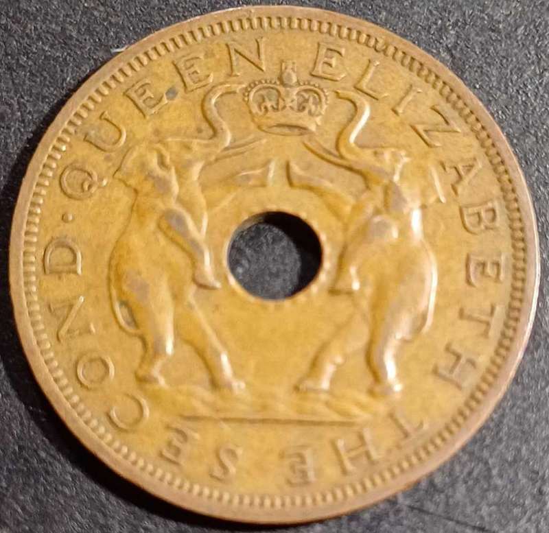 1961 Rhodesia & Nyasaland 1 Penny