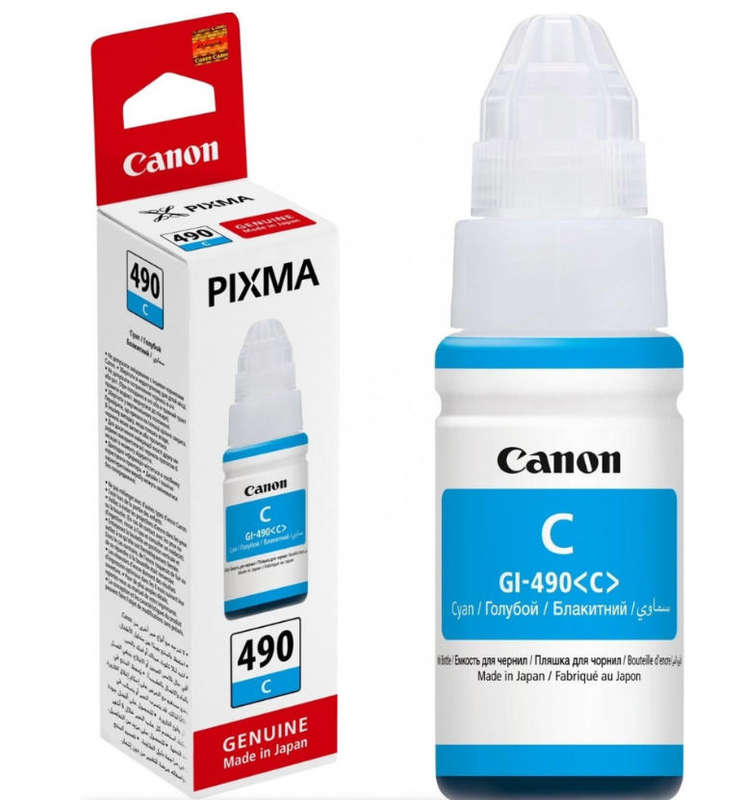 Canon GI-490 Ink Bottle Series (C)