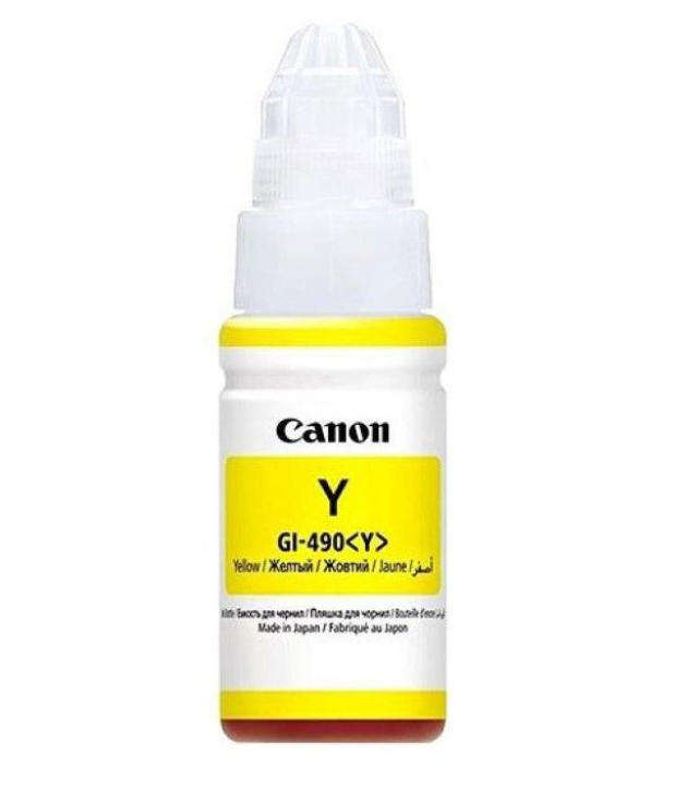 Canon GI-490 Ink Bottle Series (Y)