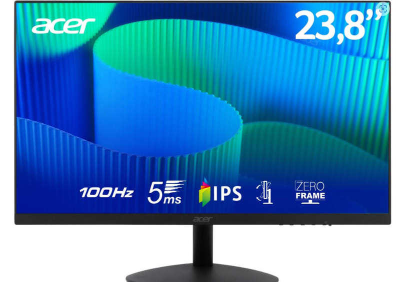 Acer 23.8" FHD Monitor - E241Y R-Stand 100Hz - HDM & VGA