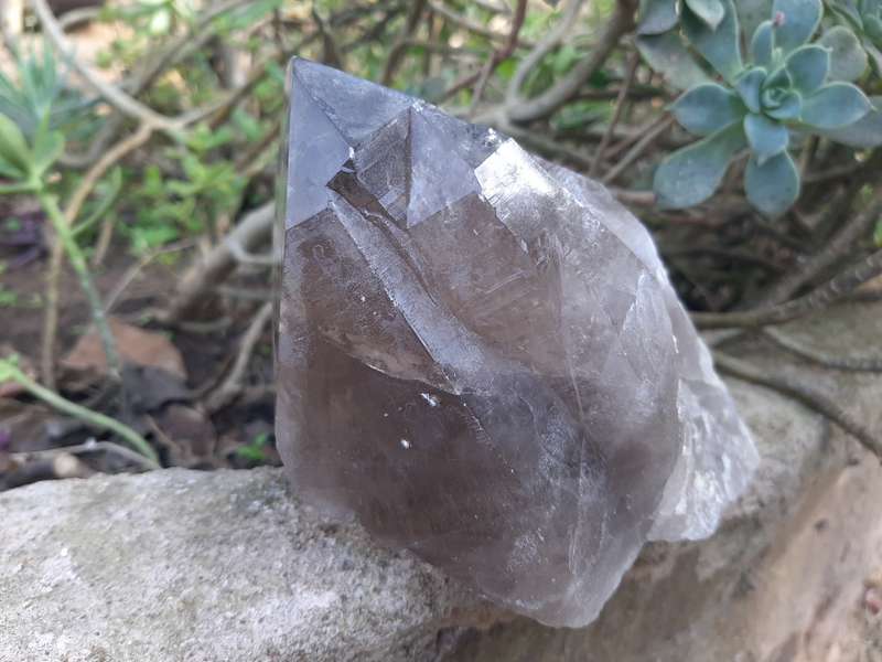 SMOKEY QUARTZ CRYSTAL 1.280kg