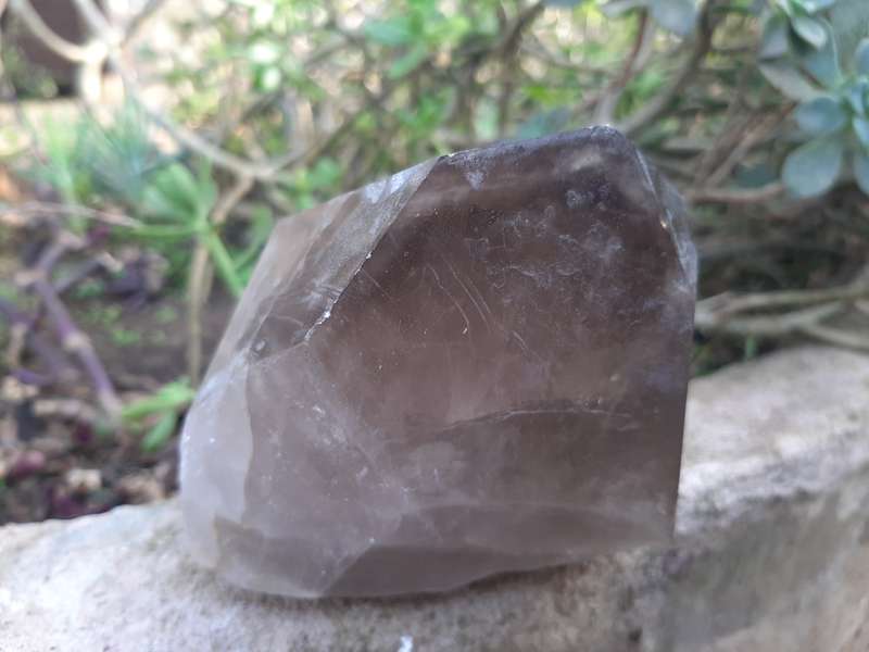 SMOKEY QUARTZ CRYSTAL 1.280kg