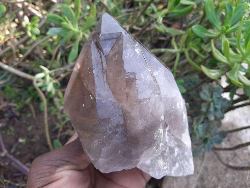 SMOKEY QUARTZ CRYSTAL 1.280kg