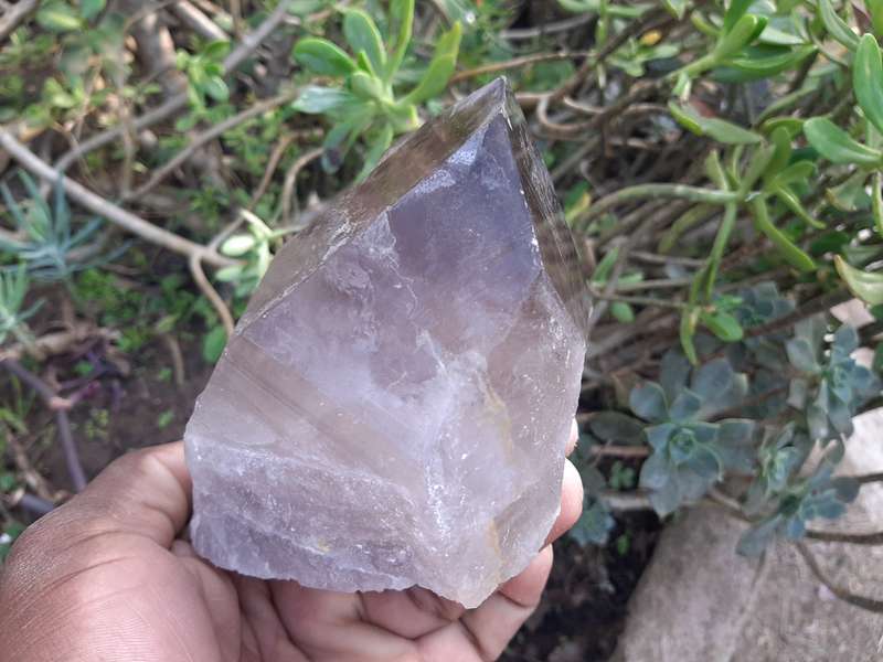 SMOKEY QUARTZ CRYSTAL 1.280kg