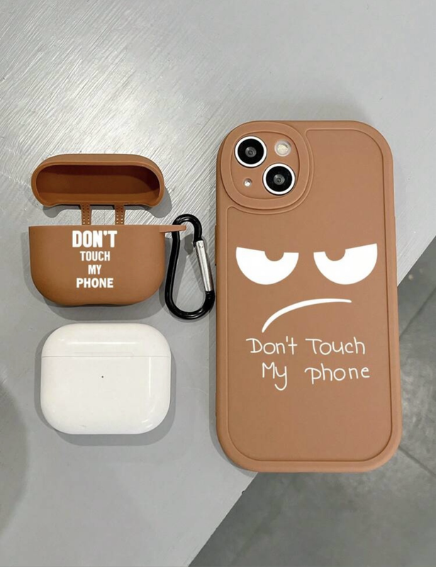 Brown phone case
