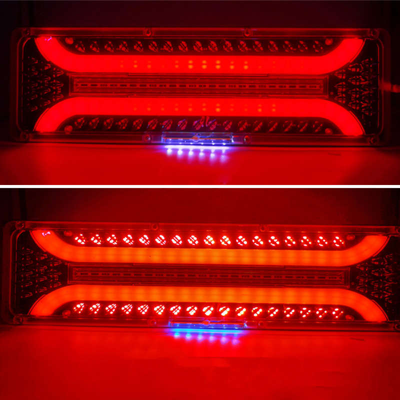 High-Performance Sequential 24V LED Taillights  Set of 2