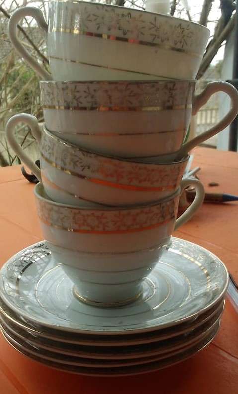 Teacup and saucer set