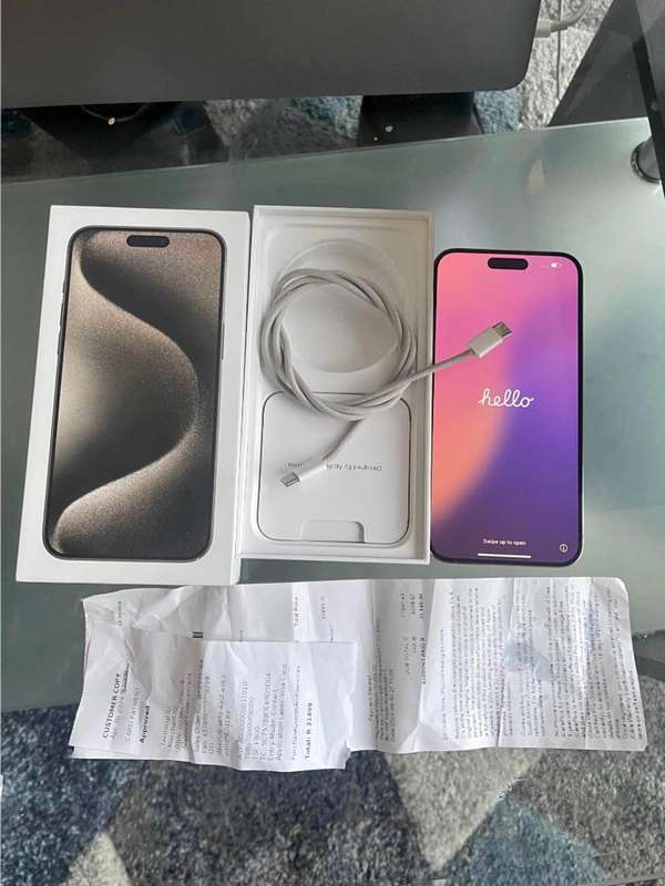 iPhone 15 pro max 256GB