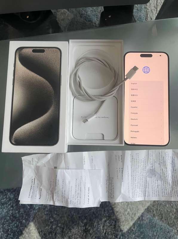 iPhone 15 pro max 256GB