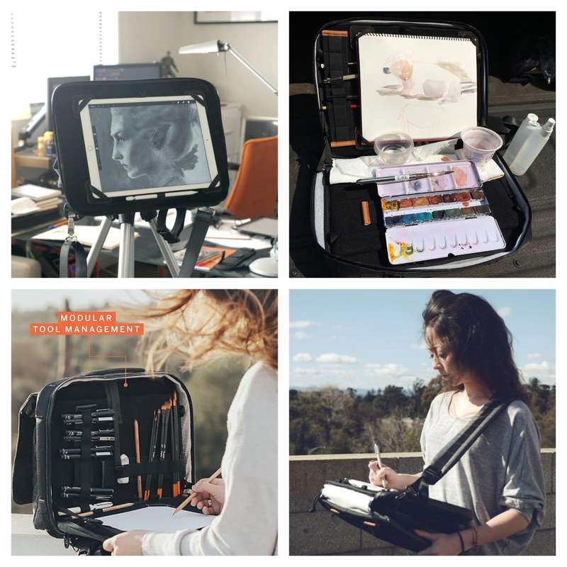 Etchr Art Satchel Bag
