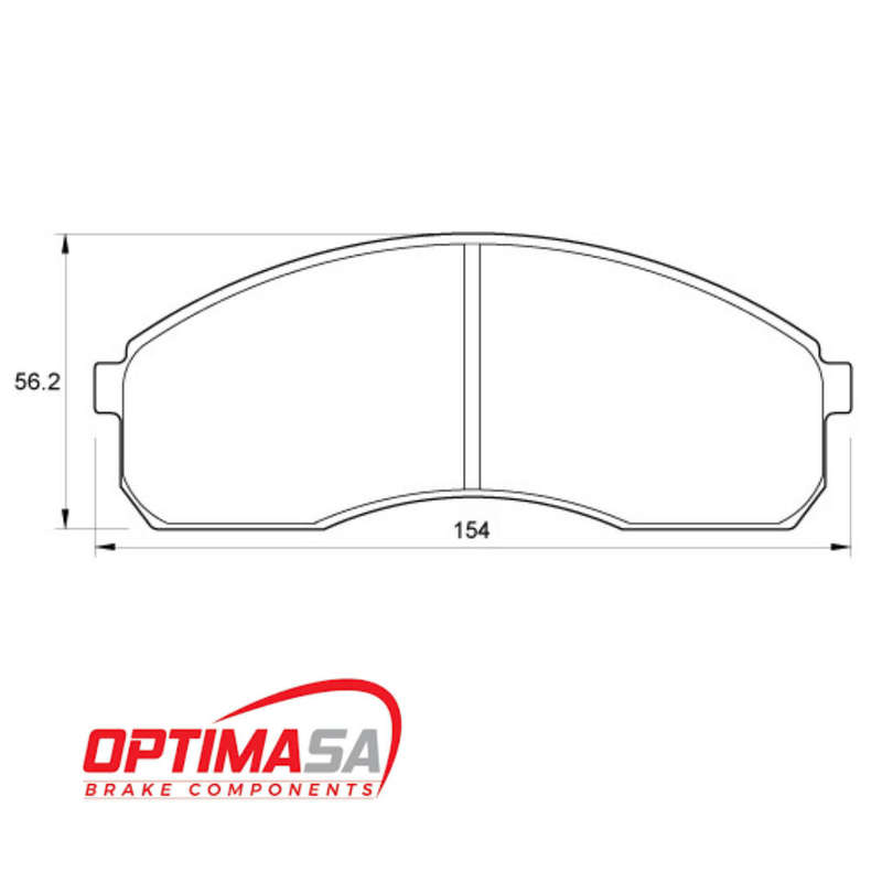HYUNDAI H100 / KIA FRONT BRAKE PADS