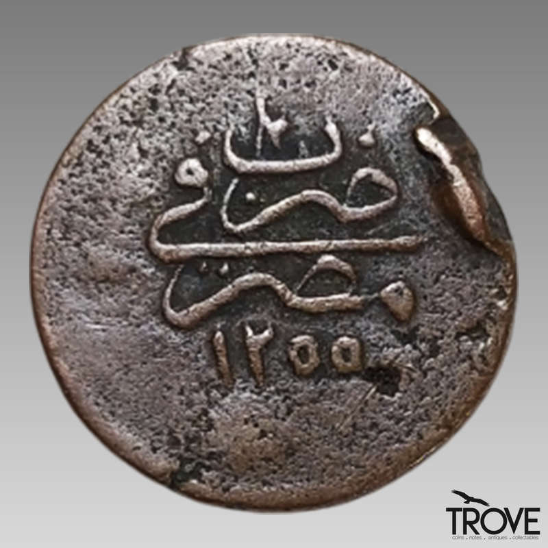 1225 (1839) 5 Para Error Coin