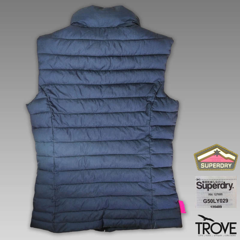 Original Ladies Superdry Mountain Goods Puffer Vest