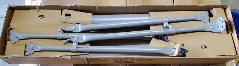 Hughes / Hughesnet Satellite Dish Wall Roof TriMast Bracket