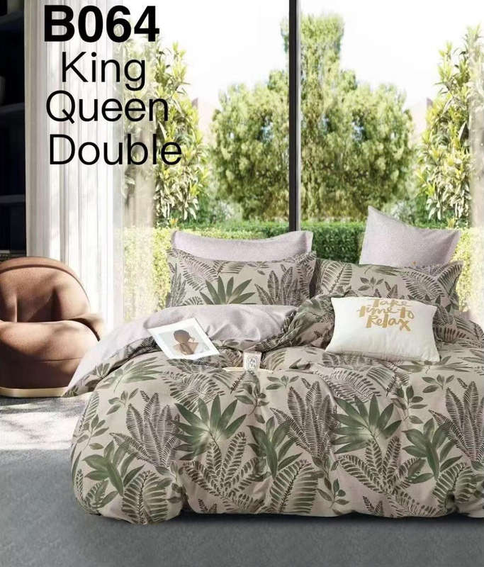 6 Piece Duvet Cover Set Double