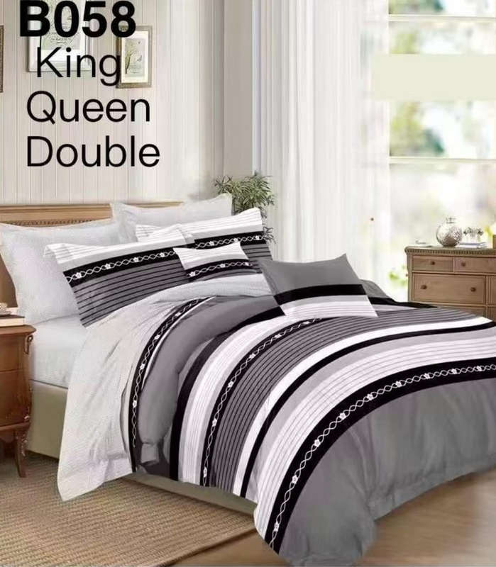 6 Piece Duvet Cover Set Double