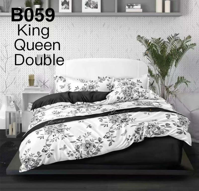 6 Piece Duvet Cover Set Double