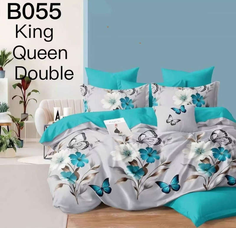 6 Piece Duvet Cover Set Double