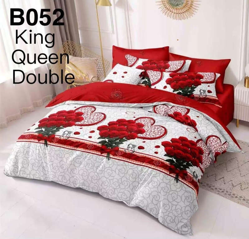 6 Piece Duvet Cover Set Double