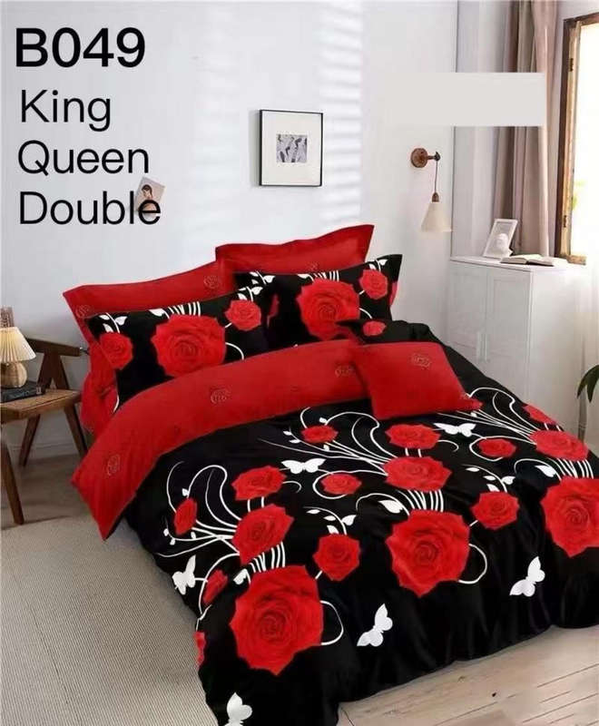 6 Piece Duvet Cover Set Double