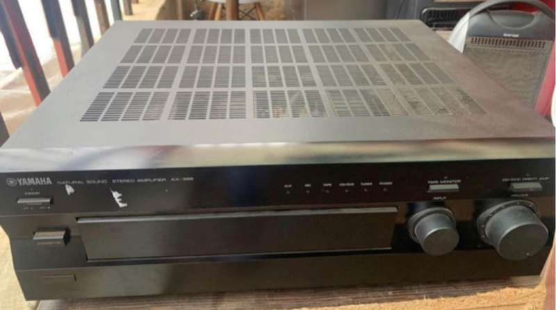 Yamaha natural sound amplifier AX 396