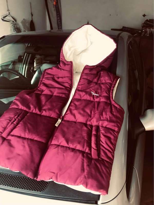 SENQU Ladies Puffer XL sleeveless*with Hoodie