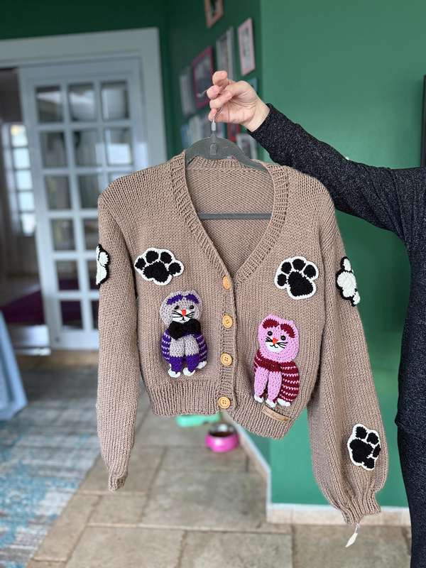 Cat Cardigan
