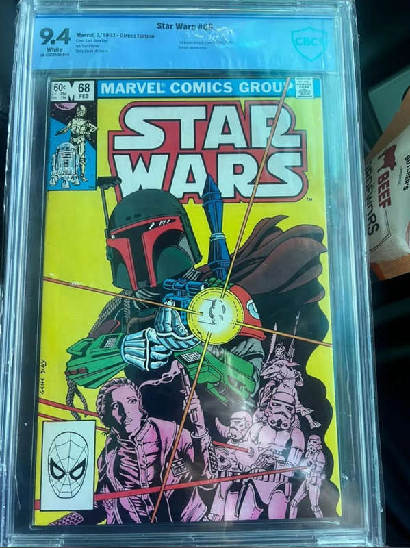 1983 Star Wars #68 Comic CBCS 9.4 Mandalorian 1st Appearance Marvel Comics
